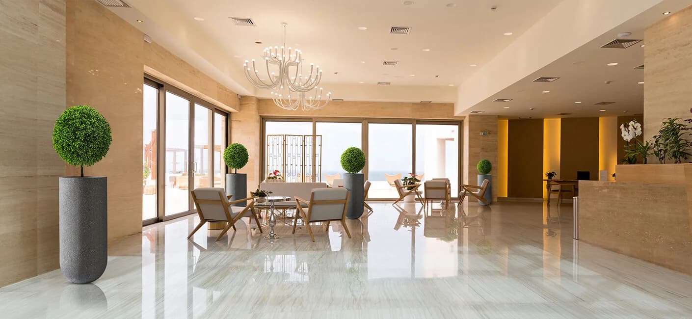 7 Stunning designer pots by Bonasila, great for hotels & restaurants