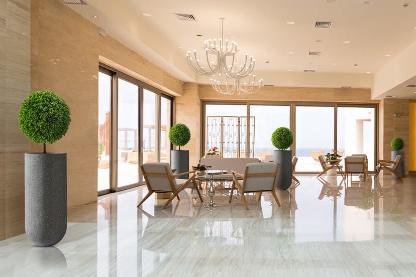 7 Stunning designer pots by Bonasila, great for hotels & restaurants