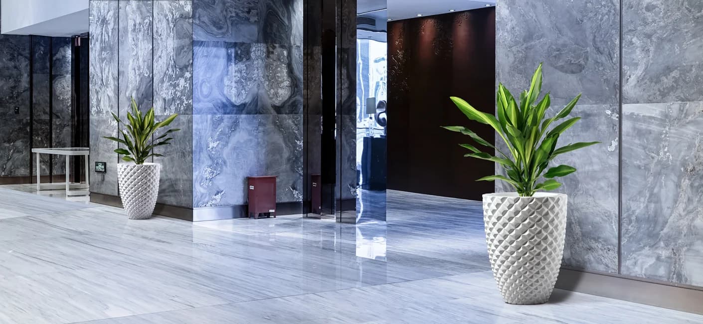 fiberglass planters for indoors and outdoors