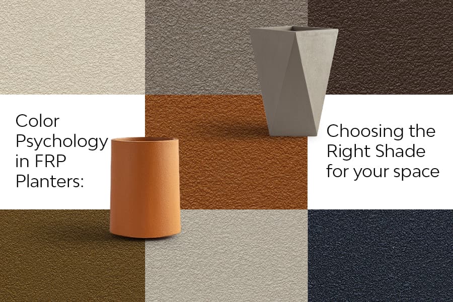 Colour Psychology in FRP Planters: Choosing the Right Shade for Your Space
