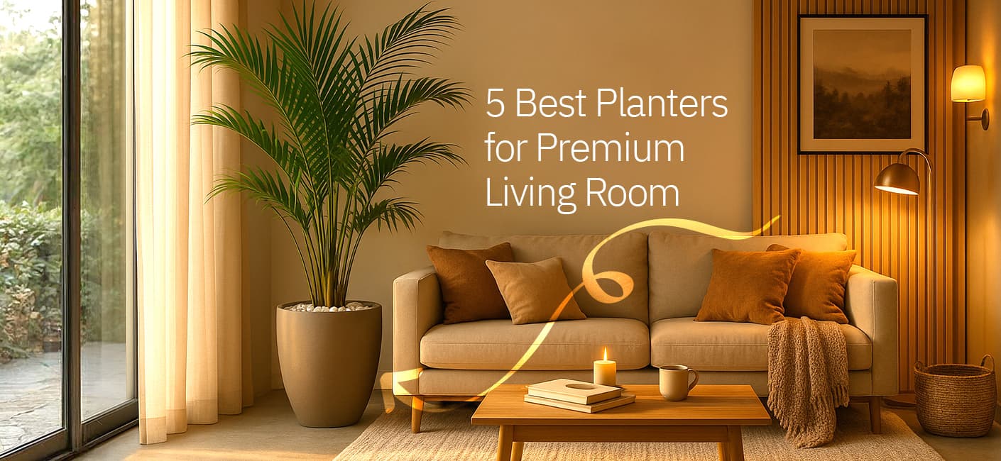 5 Best Planters for Premium Living Room