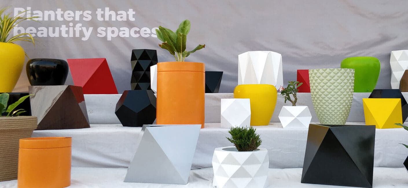 Bonasila to exhibit its range of designer planters at Flora Tech India 2018 held at Bengaluru.