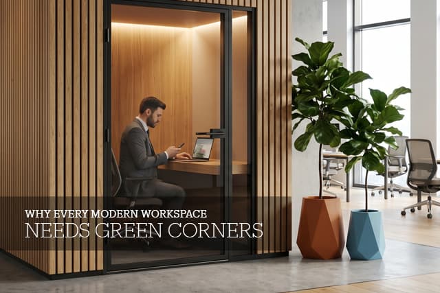 Why Every Modern Workspace Needs Green Corners