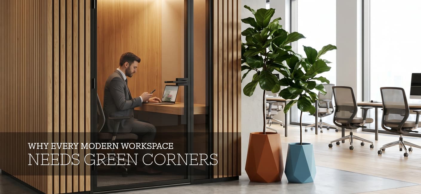Why Every Mordern Workspace Need Green Corners