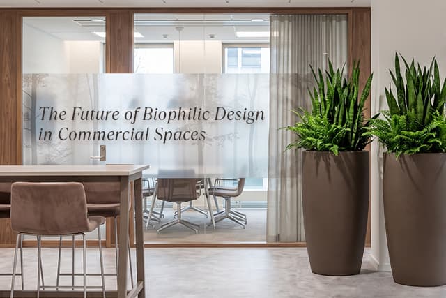 The Future of Biophilic Design in Commercial Spaces