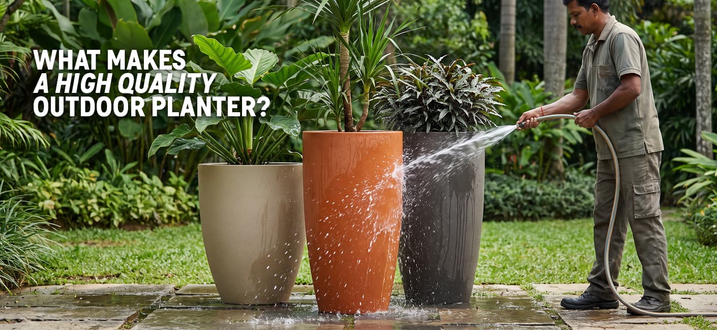 What Makes a High Quality Outdoor Planter?