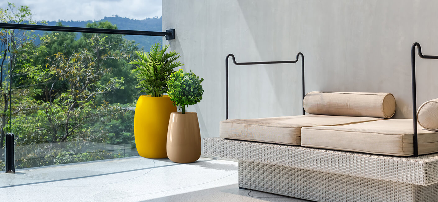 Designer pots from bonasila planters