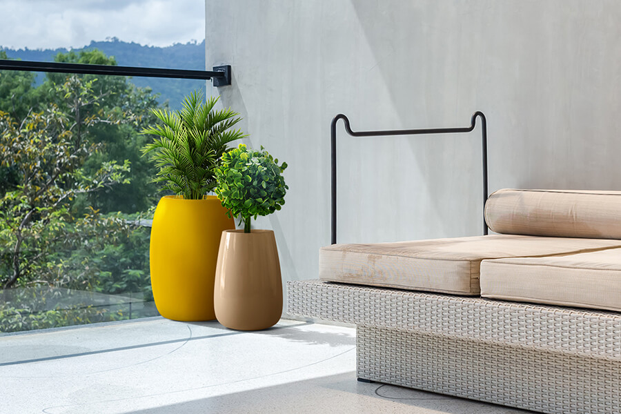 Designer pots from bonasila planters
