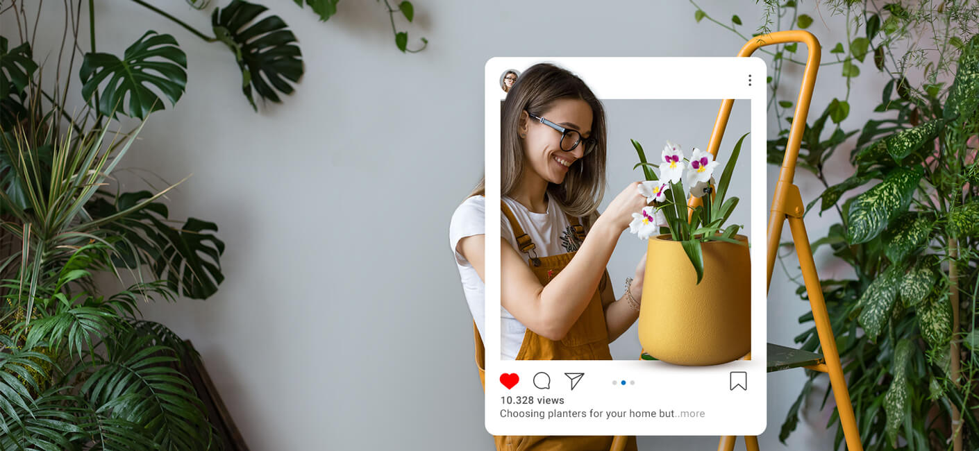 How are top influencers decorating their homes with Bonasila Planters?