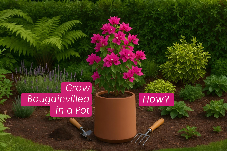How to Grow Bougainvillea in Pots? [Pots Idea Included]