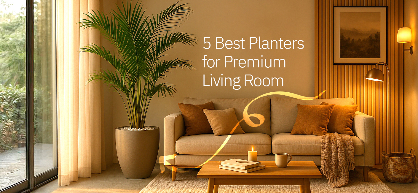 5 Best Planters for Premium Living Room