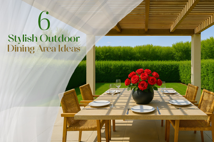 6 Stylish Outdoor Dining Area Ideas for 2025