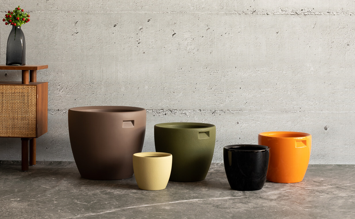 Indoor Planters online India Designer indoor planters Altami by