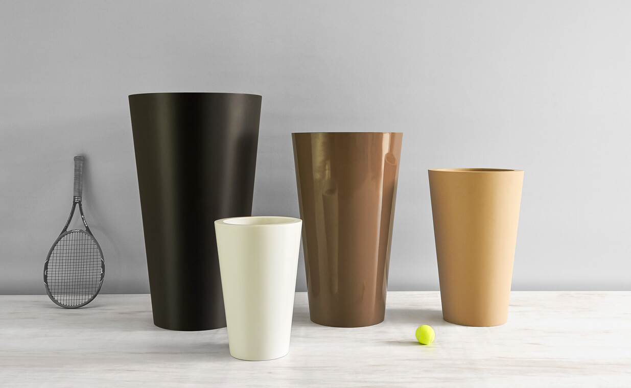 Buy tall plant pots Plant pots online India Molli by Bonasila