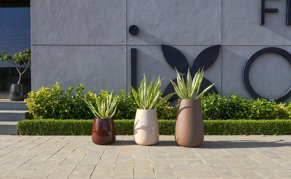 fiberglass pots for plants