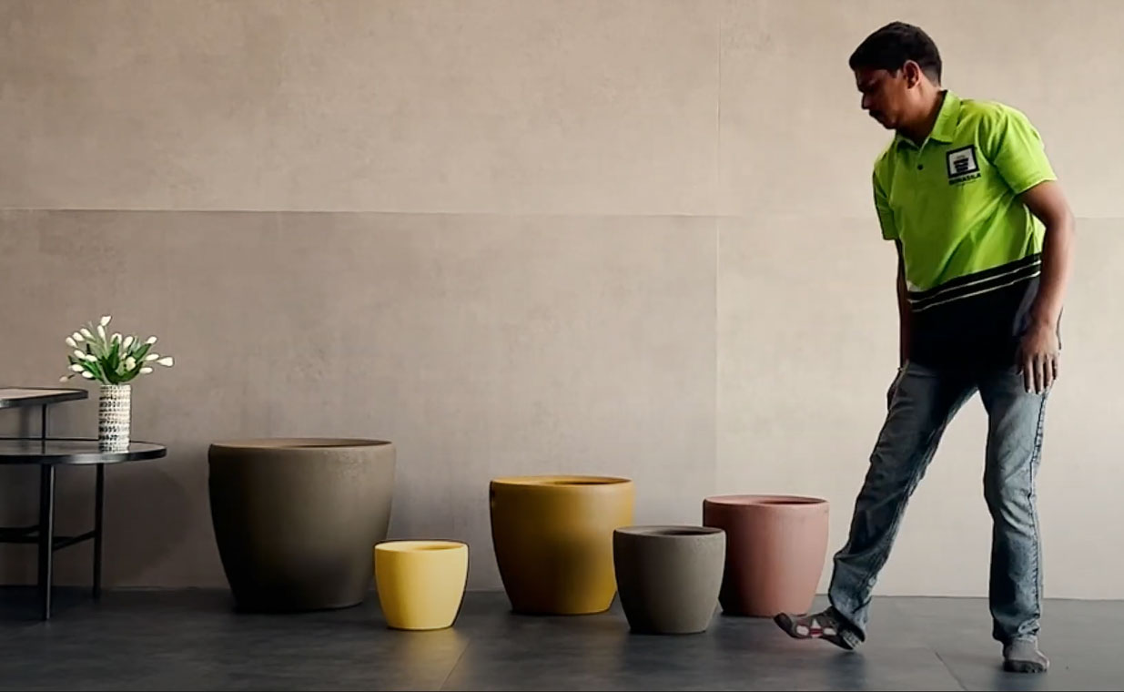 fiber pot manufacturers in bangalore